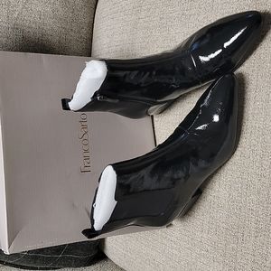 Patient leather ankle boots